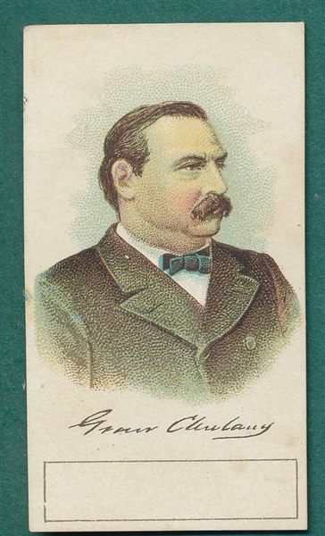 1888 Yum Yum Tobacco Presidents, Grover Cleveland