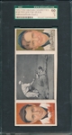 1912 T202 Too Late For Devlin, Devlin, Giants/Mathewson SGC 60