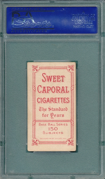 1909-1911 T206 Hahn Sweet Caporal Cigarettes PSA 4