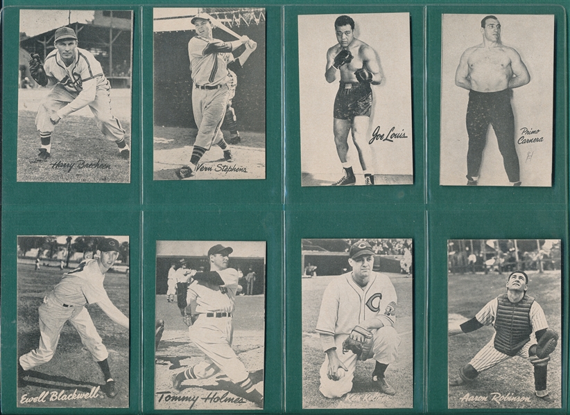 1949 Homogenized Bond Bread Lot of (24) W/ Musial, Ted Williams and Jackie Robinson