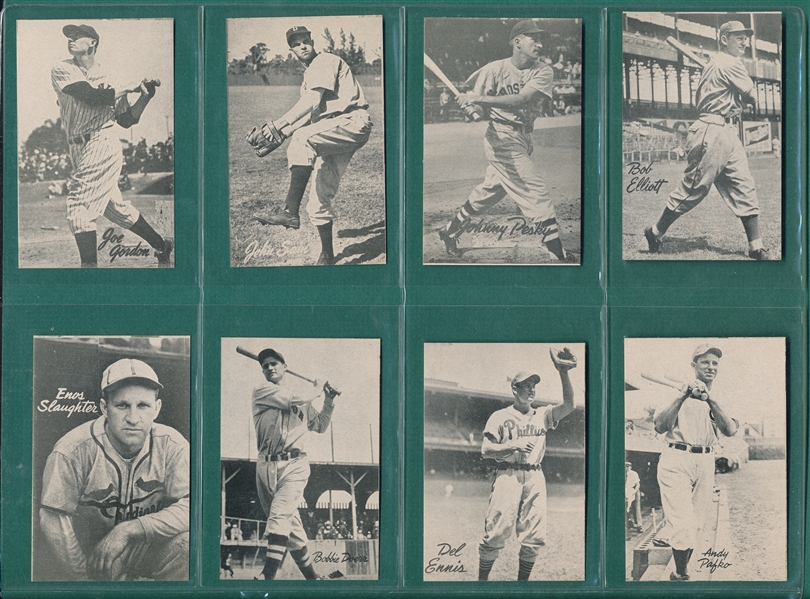 1949 Homogenized Bond Bread Lot of (24) W/ Musial, Ted Williams and Jackie Robinson