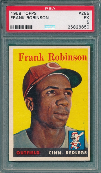 1958 Topps #285 Frank Robinson PSA 5