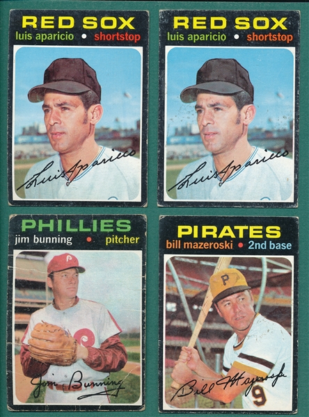 1971 Topps Baseball Lot of (720) W/ Many High Numbers
