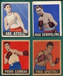 1948 Leaf Boxing Lot of (38) W/ Abe Attell