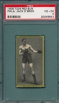 1908 T226 Phila. Jack OBrien Red Sun Cigarettes PSA 4