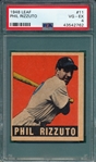 1948 Leaf #11 Phil Rizzuto PSA 4