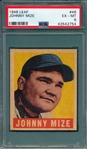 1948 Leaf #46 Johnny Mize PSA 6