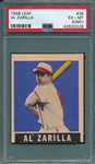 1948 Leaf #36 Al Zarilla PSA 6 (MC) *SP*
