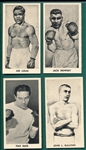 1938 F. C. Cartledge Famous Prize Fighters Complete Set (50)