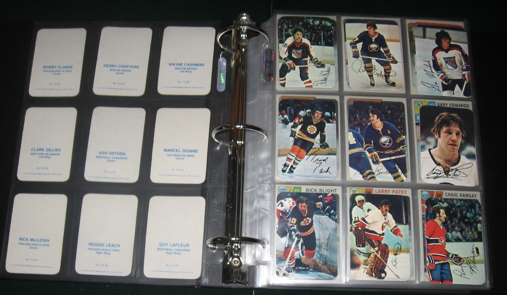 1978-79 Topps Hockey Complete Set (264) W/ Stickers & (22) Card Subset