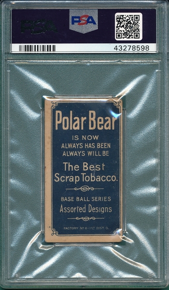 1909-1911 T206 Grimshaw Polar Bear PSA 3 