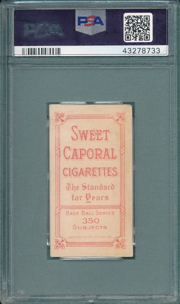 1909-1911 T206 Perring, Sweet Caporal Cigarettes, PSA 2 *Great Presentation*