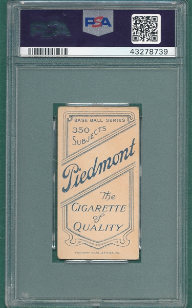 1909-1911 T206 Pickering Piedmont Cigarettes PSA 3