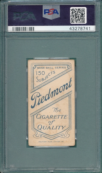 1909-1911 T206 Powell Piedmont Cigarettes PSA 3 *Horizontal*
