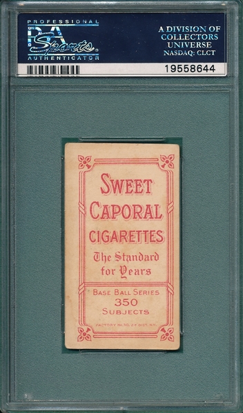 1909-1911 T206 Griffith, Batting, Sweet Caporal Cigarettes Cigarettes PSA 4.5