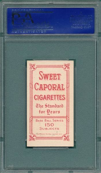 1909-1911 T206 Camnitz, Arms Folded, Sweet Caporal Cigarettes Cigarettes PSA 6