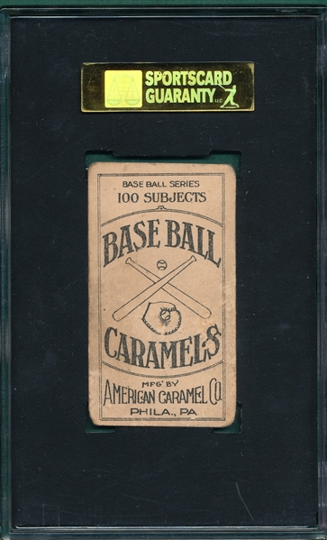 1909-11 E90-1 Schaefer American Caramel Co. SGC 40
