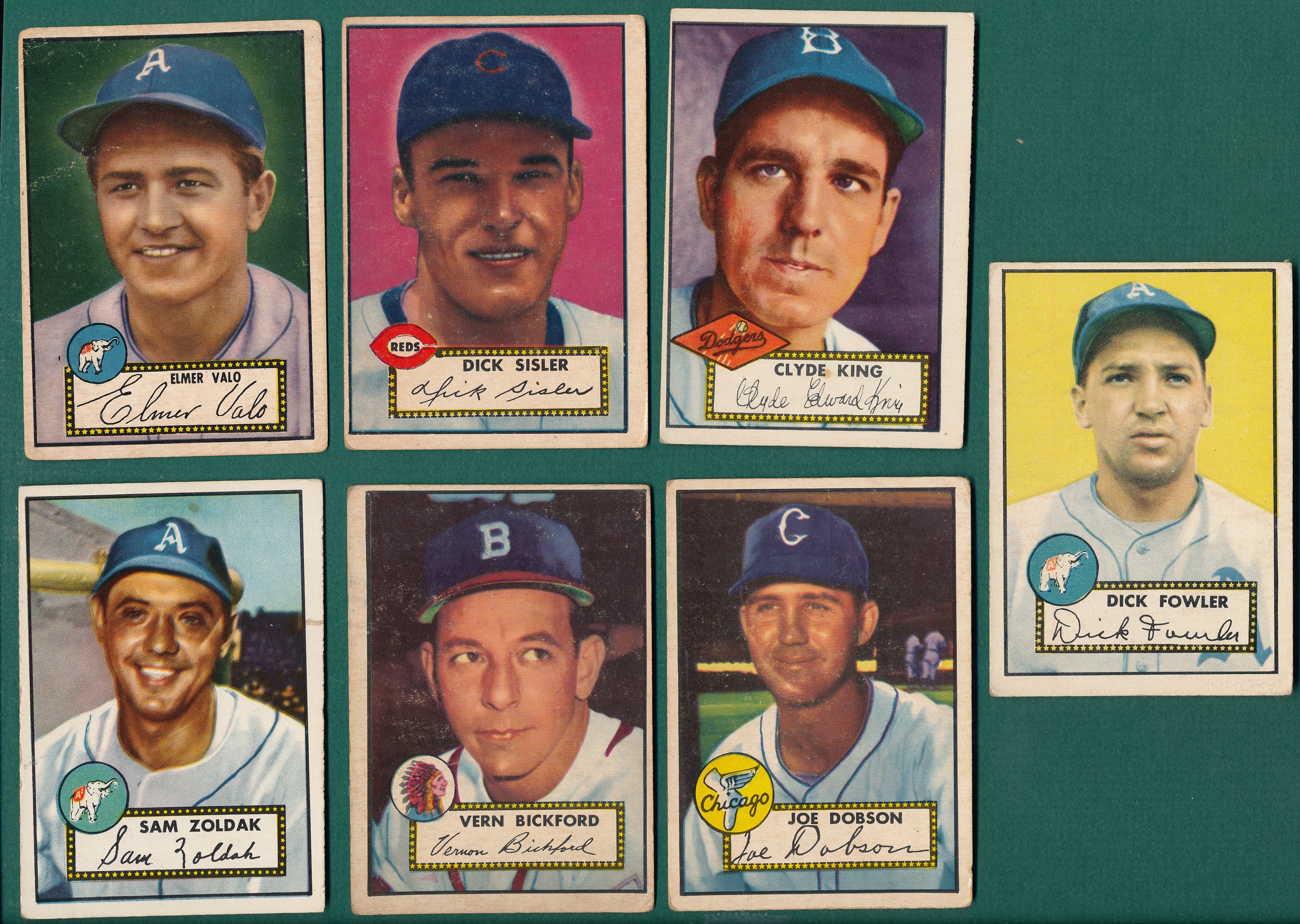 Lot Detail - 1952 Topps Lot of (13) W/ Parnell