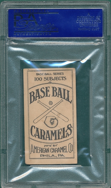 1909 E90-1 Crawford American Caramel PSA 5