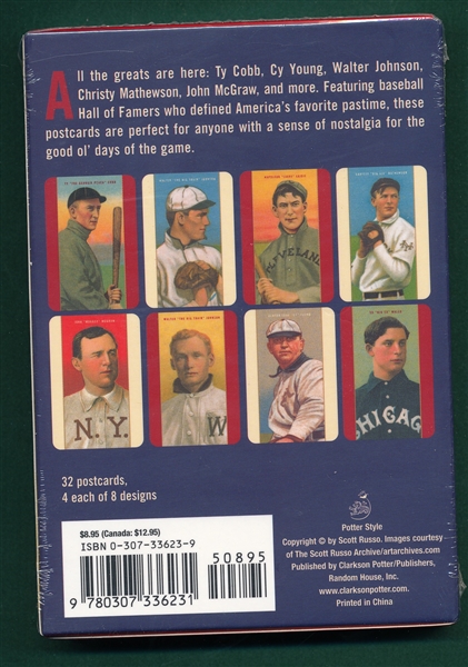 Hall of Famer Heroes Postcards, T206 Pictures