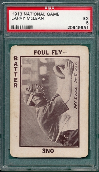 1913 WG5 National Game McLean PSA 5
