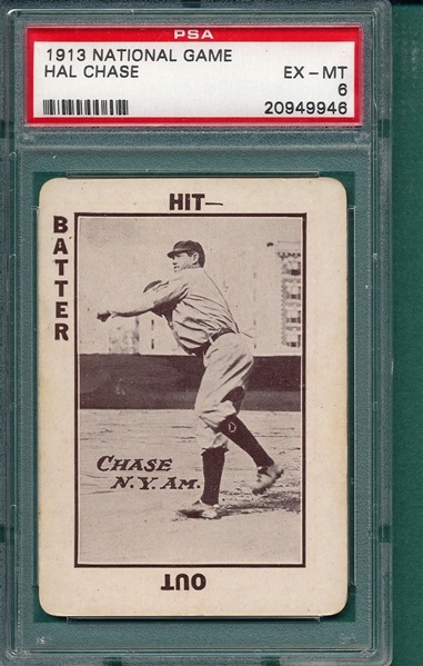 1913 WG5 National Game Chase PSA 6