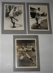1930 Blue Ribbon Malt Premiums Bush, Beck & Gabby Hartnett, Lot of (3)