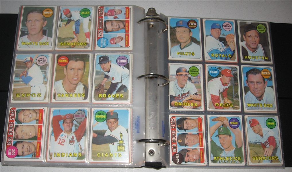 1969 Topps Baseball Complete Set (664) 