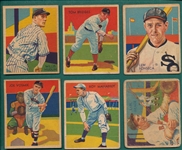 1934-36 Diamond Stars Lot of (6) W/ #79 Hudlin