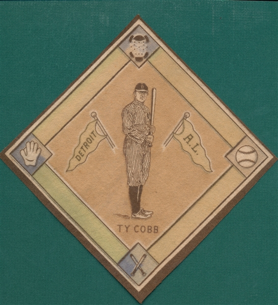 1914 B18 Blanket Ty Cobb, Brown Infield