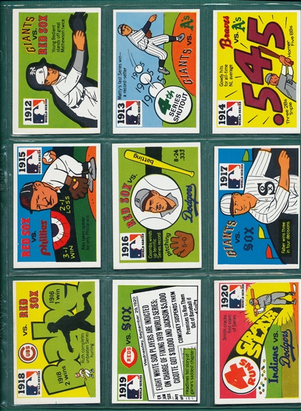 1971 Fleer World Series Complete Set (68)