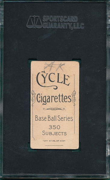 1909-1911 T206 Poland Cycle Cigarettes SGC 1