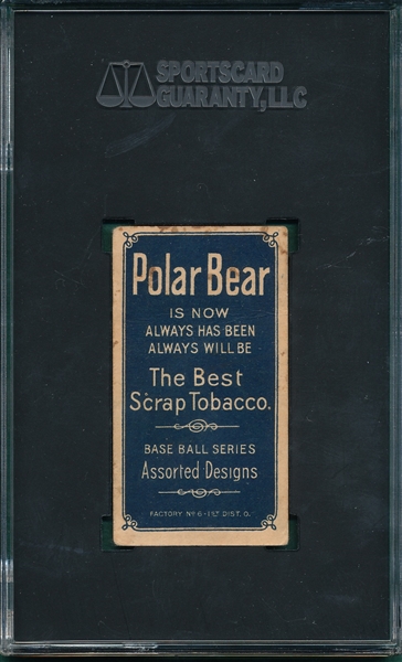 1909-1911 T206 Pickering Polar Bear SGC 2