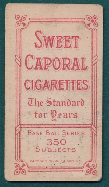 1909-1911 T206 Joss, Pitching, Sweet Caporal Cigarettes