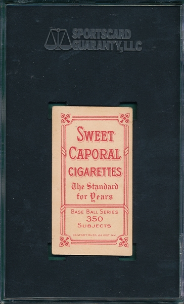 1909-1911 T206 Smith, Heinie, Sweet Caporal Cigarettes SGC 45
