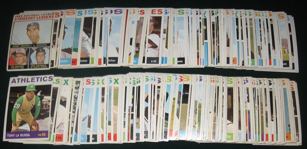 1964 Topps Lot of (183) W/ Mays