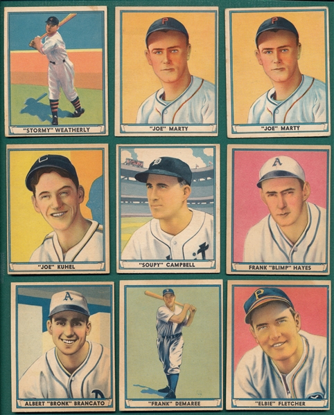1941 Play Ball Lot of (13)