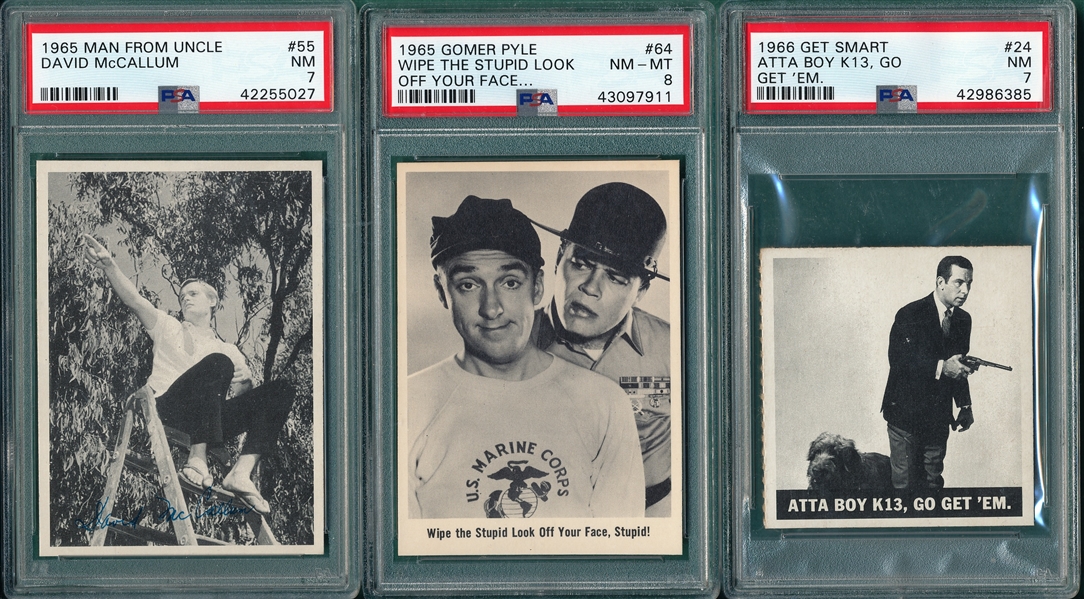 1959-70s TV Shows Lot of (126) W/ PSA 9s