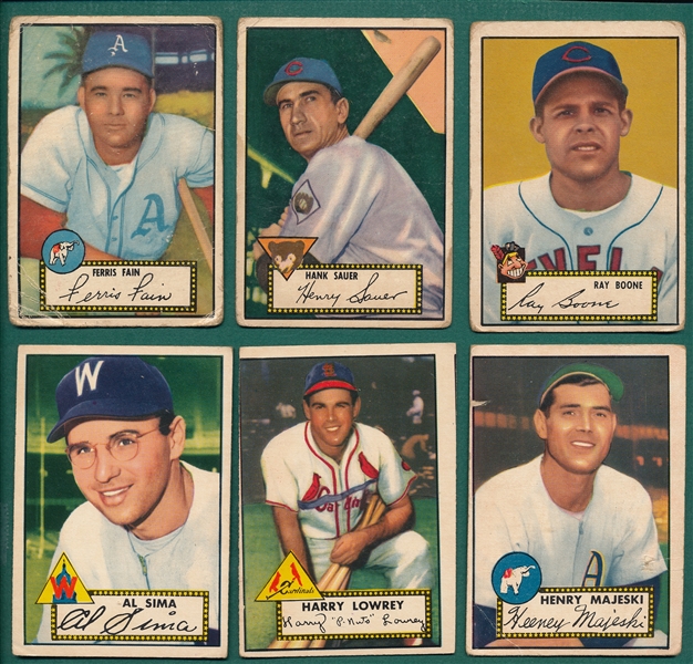 1952 Topps Lot of (14) W/ #129 Mize