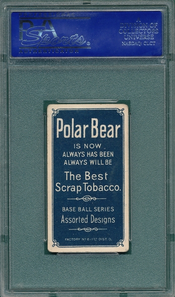 1909-1911 T206 Barry Polar Bear PSA 3