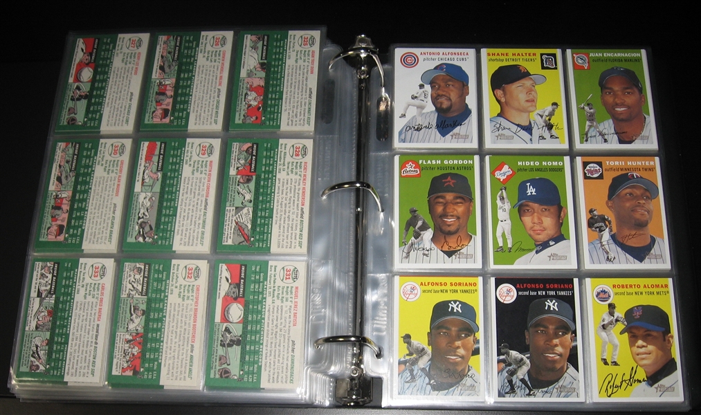 2003 Topps Heritage Baseball Complete Set w/Variations (450)