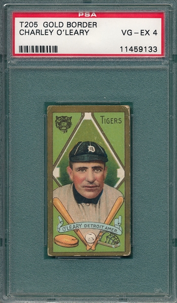 1911 T205 O'Leary Hassan Cigarettes PSA 4