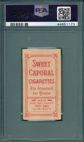 1909-1911 T206 McGraw, Hands On Hips, Sweet Caporal Cigarettes, PSA Authentic