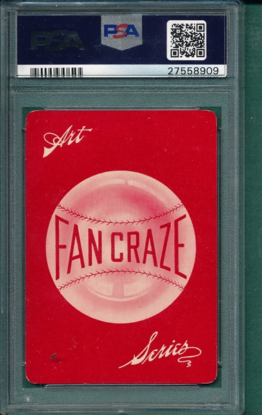 1906 Fan Craze NL Bergen PSA 8