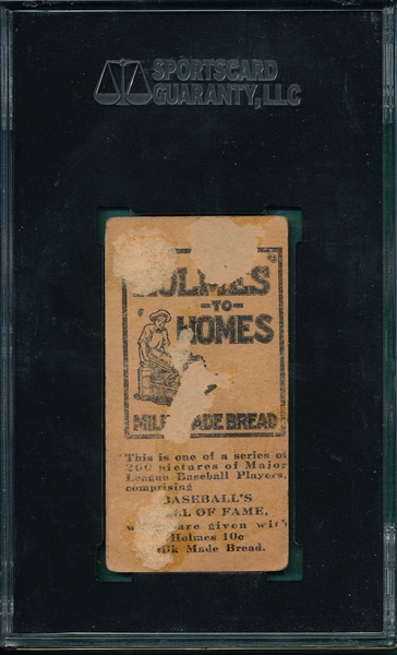 1916 Holmes To Holmes #40 Harry Coveleskie SGC 10 *Pop One*