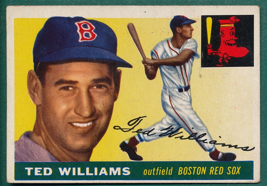 1955 Topps #5 Ted Wiiliams