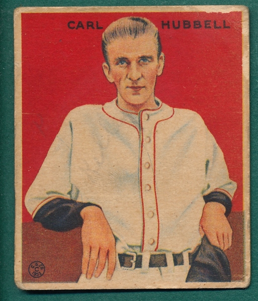 1933 Goudey #234 Carl Hubbell