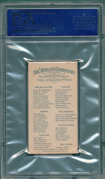1887 N28 Vignaux Allen & Ginter Cigarettes PSA 4