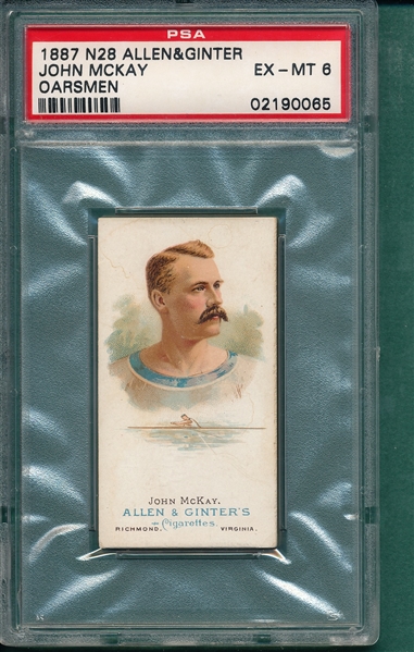 1887 N28 McKay Allen & Ginter Cigarettes PSA 6 