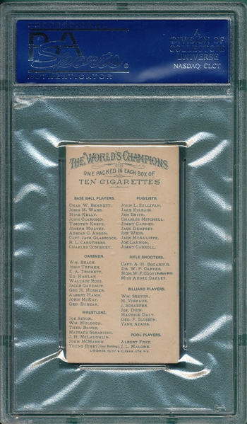 1887 N28 Mulddon Allen & Ginter Cigarettes PSA 5